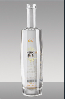 烤花玻璃瓶图片